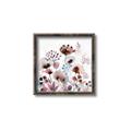 Picture of Marroon Flowers I  _GroupedProduct_Square_Canvas_Framed_