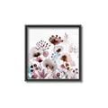 Picture of Marroon Flowers I  _GroupedProduct_Square_Canvas_Framed_