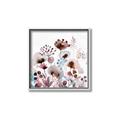 Picture of Marroon Flowers I  _GroupedProduct_Square_Canvas_Framed_