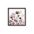 Picture of Marroon Flowers I  _GroupedProduct_Square_Canvas_Framed_