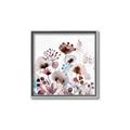 Picture of Marroon Flowers I  _GroupedProduct_Square_Canvas_Framed_