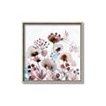 Picture of Marroon Flowers I  _GroupedProduct_Square_Canvas_Framed_