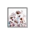 Picture of Marroon Flowers I  _GroupedProduct_Square_Canvas_Framed_