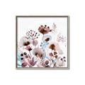 Picture of Marroon Flowers I  _GroupedProduct_Square_Canvas_Framed_