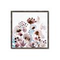 Picture of Marroon Flowers I  _GroupedProduct_Square_Canvas_Framed_