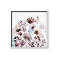 Picture of Marroon Flowers I  _GroupedProduct_Square_Canvas_Framed_