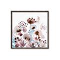 Picture of Marroon Flowers I  _GroupedProduct_Square_Canvas_Framed_