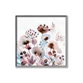 Picture of Marroon Flowers I  _GroupedProduct_Square_Canvas_Framed_