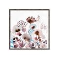 Picture of Marroon Flowers I  _GroupedProduct_Square_Canvas_Framed_