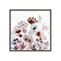 Picture of Marroon Flowers I  _GroupedProduct_Square_Canvas_Framed_
