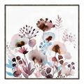 Picture of Marroon Flowers I  _GroupedProduct_Square_Canvas_Framed_