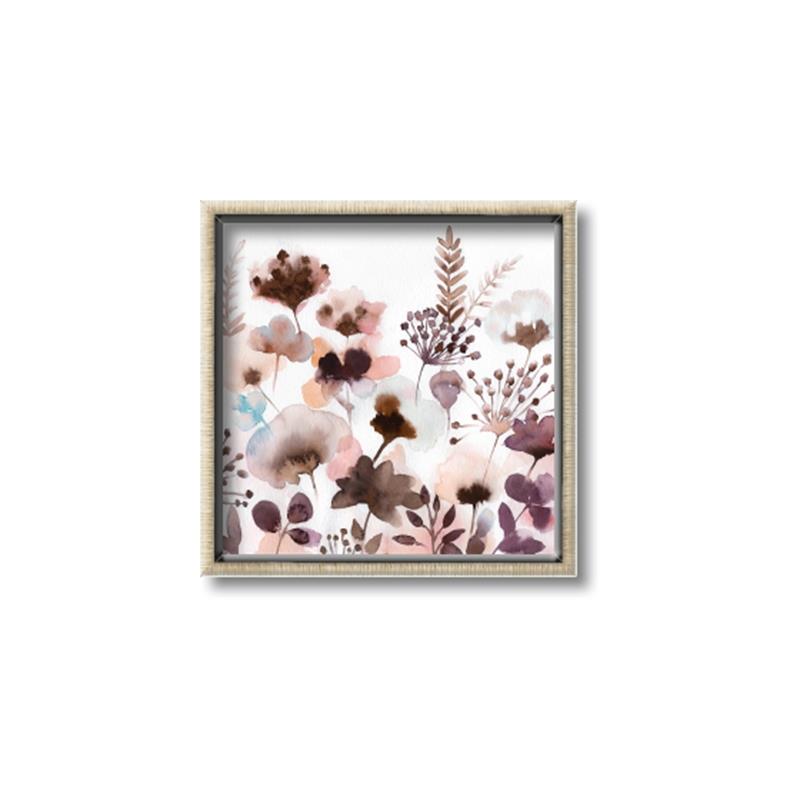Picture of Maroon Flowers II _GroupedProduct_Square_Canvas_Framed_