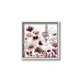 Picture of Maroon Flowers II _GroupedProduct_Square_Canvas_Framed_