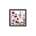 Picture of Maroon Flowers II _GroupedProduct_Square_Canvas_Framed_