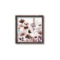 Picture of Maroon Flowers II _GroupedProduct_Square_Canvas_Framed_