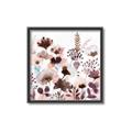 Picture of Maroon Flowers II _GroupedProduct_Square_Canvas_Framed_