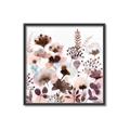 Picture of Maroon Flowers II _GroupedProduct_Square_Canvas_Framed_
