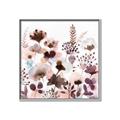 Picture of Maroon Flowers II _GroupedProduct_Square_Canvas_Framed_