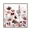 Picture of Maroon Flowers II _GroupedProduct_Square_Canvas_Framed_