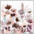 Picture of Maroon Flowers II _GroupedProduct_Square_Canvas_Framed_