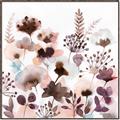 Picture of Maroon Flowers II _GroupedProduct_Square_Canvas_Framed_
