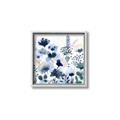 Picture of Ink Blue Flowers II  _GroupedProduct_Square_Canvas_Framed_