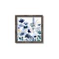 Picture of Ink Blue Flowers II  _GroupedProduct_Square_Canvas_Framed_