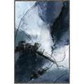Picture of Navy bliss II  _GroupedProduct_Rectangle_Portrait_Canvas_Framed_