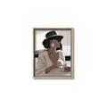 Picture of Café Girl _GroupedProduct_Rectangle_Portrait_Canvas_Framed_