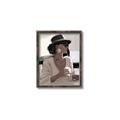 Picture of Café Girl _GroupedProduct_Rectangle_Portrait_Canvas_Framed_