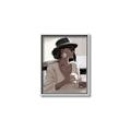 Picture of Café Girl _GroupedProduct_Rectangle_Portrait_Canvas_Framed_