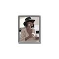 Picture of Café Girl _GroupedProduct_Rectangle_Portrait_Canvas_Framed_