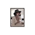 Picture of Café Girl _GroupedProduct_Rectangle_Portrait_Canvas_Framed_