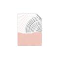 Picture of Mid Century Abstract Pink _GroupedProduct_Rectangle_Portrait_Unframed_Print_Only_