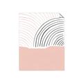 Picture of Mid Century Abstract Pink _GroupedProduct_Rectangle_Portrait_Unframed_Print_Only_