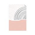 Picture of Mid Century Abstract Pink _GroupedProduct_Rectangle_Portrait_Unframed_Print_Only_