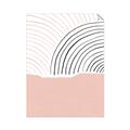 Picture of Mid Century Abstract Pink _GroupedProduct_Rectangle_Portrait_Unframed_Print_Only_