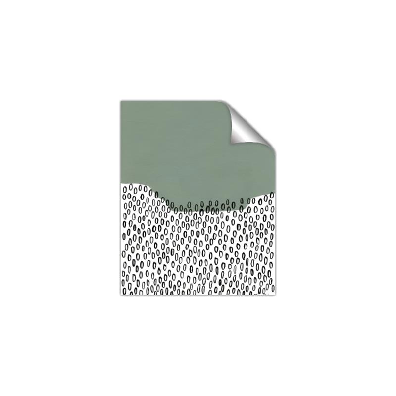 Picture of Mid Century Abstract Green  _GroupedProduct_Rectangle_Portrait_Unframed_Print_Only_