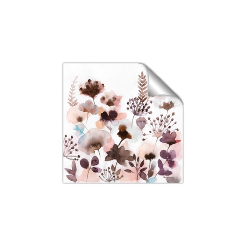 Picture of Maroon Flowers II _GroupedProduct_Square_Unframed_Print_Only_