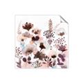 Picture of Maroon Flowers II _GroupedProduct_Square_Unframed_Print_Only_