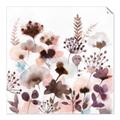 Picture of Maroon Flowers II _GroupedProduct_Square_Unframed_Print_Only_