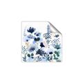 Picture of Ink Blue Flowers II  _GroupedProduct_Square_Unframed_Print_Only_
