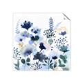 Picture of Ink Blue Flowers II  _GroupedProduct_Square_Unframed_Print_Only_
