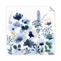 Picture of Ink Blue Flowers II  _GroupedProduct_Square_Unframed_Print_Only_