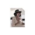Picture of Café Girl _GroupedProduct_Rectangle_Portrait_Unframed_Print_Only_