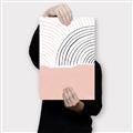 Picture of Mid Century Abstract Pink _GroupedProduct_Rectangle_Portrait_Canvas_