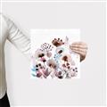 Picture of Marroon Flowers I  _GroupedProduct_Square_Canvas_