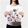 Picture of Marroon Flowers I  _GroupedProduct_Square_Canvas_