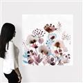 Picture of Marroon Flowers I  _GroupedProduct_Square_Canvas_