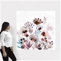 Picture of Marroon Flowers I  _GroupedProduct_Square_Canvas_